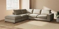 Large Open End Corner Chaise - Left Hand