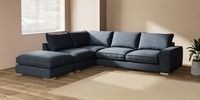 Large Open End Corner Chaise - Left Hand