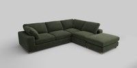 Large Open End Corner Chaise - Right Hand