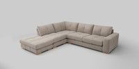 Large Open End Corner Chaise - Left Hand