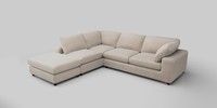 Large Open End Corner Chaise - Left Hand