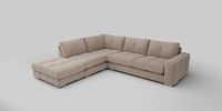 Large Open End Corner Chaise - Left Hand