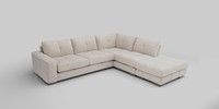 Large Open End Corner Chaise - Right Hand
