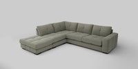 Large Open End Corner Chaise - Left Hand