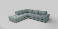 Large Open End Corner Chaise - Left Hand
