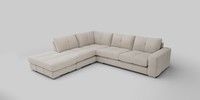 Large Open End Corner Chaise - Left Hand