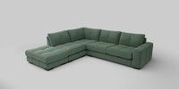 Large Open End Corner Chaise - Left Hand