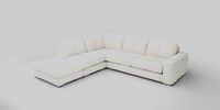 Large Open End Corner Chaise - Left Hand