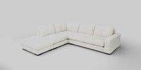 Large Open End Corner Chaise - Left Hand