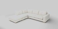 Large Open End Corner Chaise - Left Hand