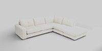 Large Open End Corner Chaise - Right Hand