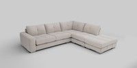 Large Open End Corner Chaise - Right Hand