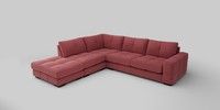 Large Open End Corner Chaise - Left Hand