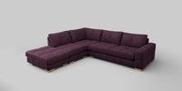 Large Open End Corner Chaise - Left Hand