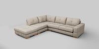 Large Open End Corner Chaise - Left Hand