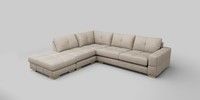 Large Open End Corner Chaise - Left Hand