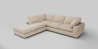 Large Open End Corner Chaise - Left Hand