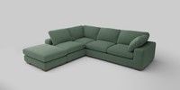Large Open End Corner Chaise - Left Hand