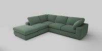 Large Open End Corner Chaise - Left Hand