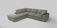 Large Open End Corner Chaise - Left Hand
