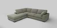 Large Open End Corner Chaise - Left Hand