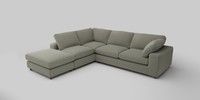 Large Open End Corner Chaise - Left Hand