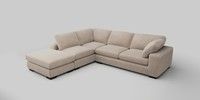 Large Open End Corner Chaise - Left Hand