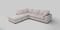 Large Open End Corner Chaise - Left Hand