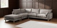 Large Open End Corner Chaise - Left Hand