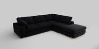 Large Open End Corner Chaise - Right Hand
