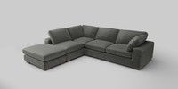 Large Open End Corner Chaise - Left Hand