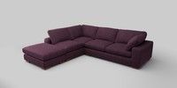 Large Open End Corner Chaise - Left Hand
