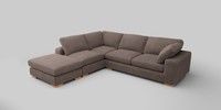 Large Open End Corner Chaise - Left Hand