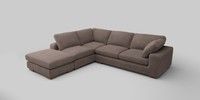 Large Open End Corner Chaise - Left Hand