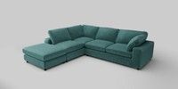 Large Open End Corner Chaise - Left Hand
