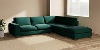 Large Open End Corner Chaise - Right Hand