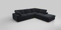 Large Open End Corner Chaise - Right Hand