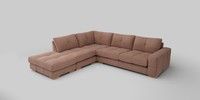 Large Open End Corner Chaise - Left Hand