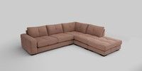 Large Open End Corner Chaise - Right Hand