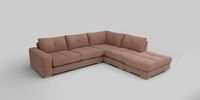 Large Open End Corner Chaise - Right Hand