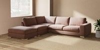 Large Open End Corner Chaise - Left Hand