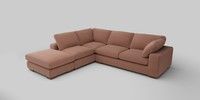 Large Open End Corner Chaise - Left Hand