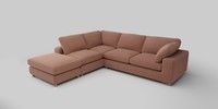 Large Open End Corner Chaise - Left Hand