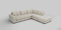 Large Open End Corner Chaise - Right Hand