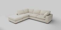 Large Open End Corner Chaise - Left Hand