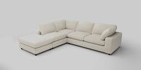 Large Open End Corner Chaise - Left Hand