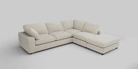 Large Open End Corner Chaise - Right Hand