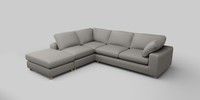 Large Open End Corner Chaise - Left Hand