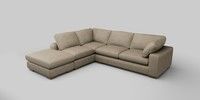 Large Open End Corner Chaise - Left Hand