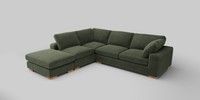 Large Open End Corner Chaise - Left Hand